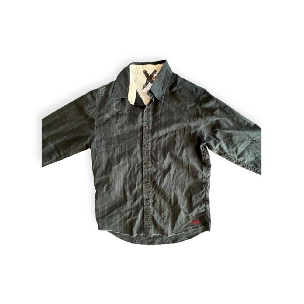 Billabong men button down casual shirt small long sleeve - Picture 2 of 8